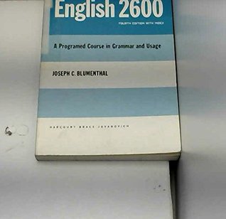 [aac1b] !F.u.l.l.% ~D.o.w.n.l.o.a.d% English 2600: A Programed Course in Grammar and Usage. - Joseph C. Blumenthal ^PDF!