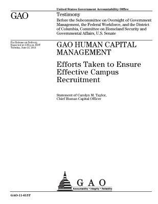 [82f14] @F.u.l.l.! ~D.o.w.n.l.o.a.d^ Gao Human Capital Management: Efforts Taken to Ensure Effective Campus Recruitment - U.S. Government Accountability Office %e.P.u.b!