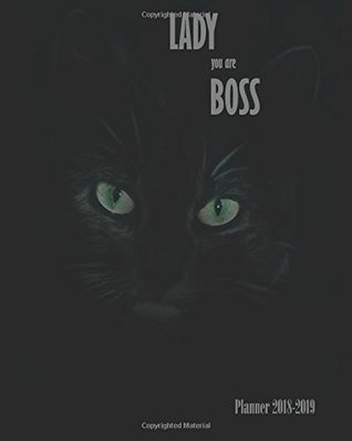 [f3a89] #F.u.l.l.% !D.o.w.n.l.o.a.d! Planner 2018 - 2019: Cat Lady you are BOSS, January 2018 - December 2019,2018-2019 24-Month Daily Weekly Monthly Planner, Organizer, Agenda and Calendar (Volume 1) -  !P.D.F*