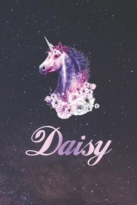 [2826a] *Download@ Daisy: First Name Personalized Unicorn Customized Names Gift Birthday Girl Notebook Journal -  *e.P.u.b@