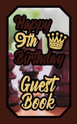[e813a] @R.e.a.d@ *O.n.l.i.n.e~ Happy 9th Birthday Guest Book: 9 Ninth Nine Boardgames Celebration Message Logbook for Visitors Family and Friends to Write in Comments & Best Wishes Gift Log (Birth Day Guestbook) - Alek ~PDF^
