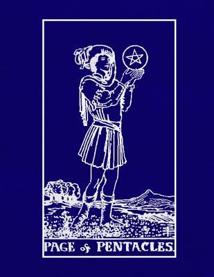 [30c5f] *R.e.a.d# Page of Pentacles: Tarot Diary Log Book, Record and Interpret Readings, Lined Notebook Journal for Tarot Lovers -  !e.P.u.b~