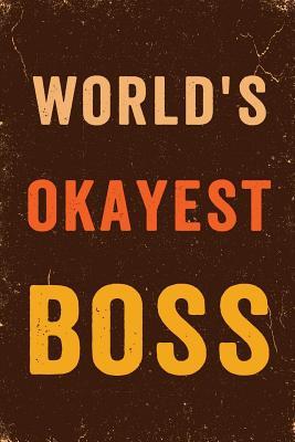 190e2] *D.o.w.n.l.o.a.d* World's Okayest Boss Notebook Vintage: Funny Wide-Ruled Notepad for Managers -  ^e.P.u.b*