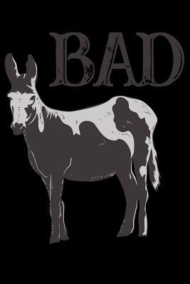 [066dc] ^R.e.a.d@ *O.n.l.i.n.e~ Notebook: Donkey Bad Ass Tough Guy or Girl Black Lined Journal Notebook Writing Diary - 120 Pages 6 x 9 -  @P.D.F*