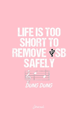 [3e3b1] !Download* Journal: Dot Grid Journal - Remove USB Safely Gamer Nerd Programmer Funny Christmas Gift - Pink Dotted Diary, Planner, Gratitude, Writing, Travel, Goal, Bullet Notebook -  @ePub!